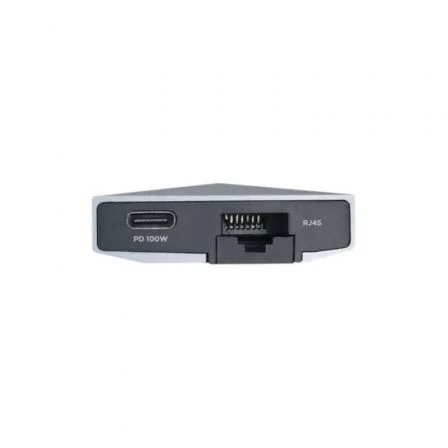 Aisens Docking Station 8 en 1 USB-C, HDMI 4K, RJ45, 3xUSB, PD 100W, SD/MicroSD, Gris Aisens Docking Station 8 en 1 USB-C, HDMI 4K, RJ45, 3xUSB, PD 100W, SD/MicroSD, Gris